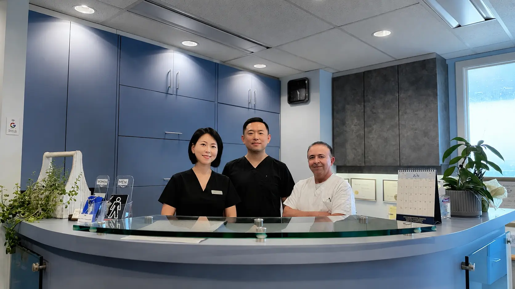 Patient at Artisan Denture Clinic
